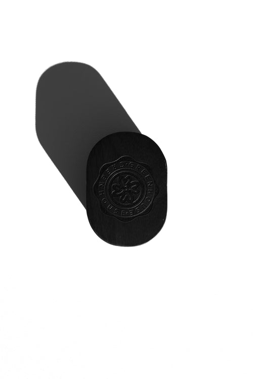 GREENHOUSE CREST STEEL SIGNET RING
