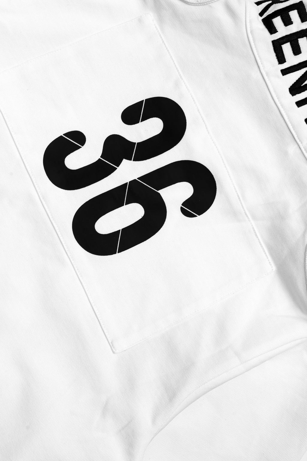 GREENHOUSE BOMBERS RUGBY SHIRT [ WHITE ]
