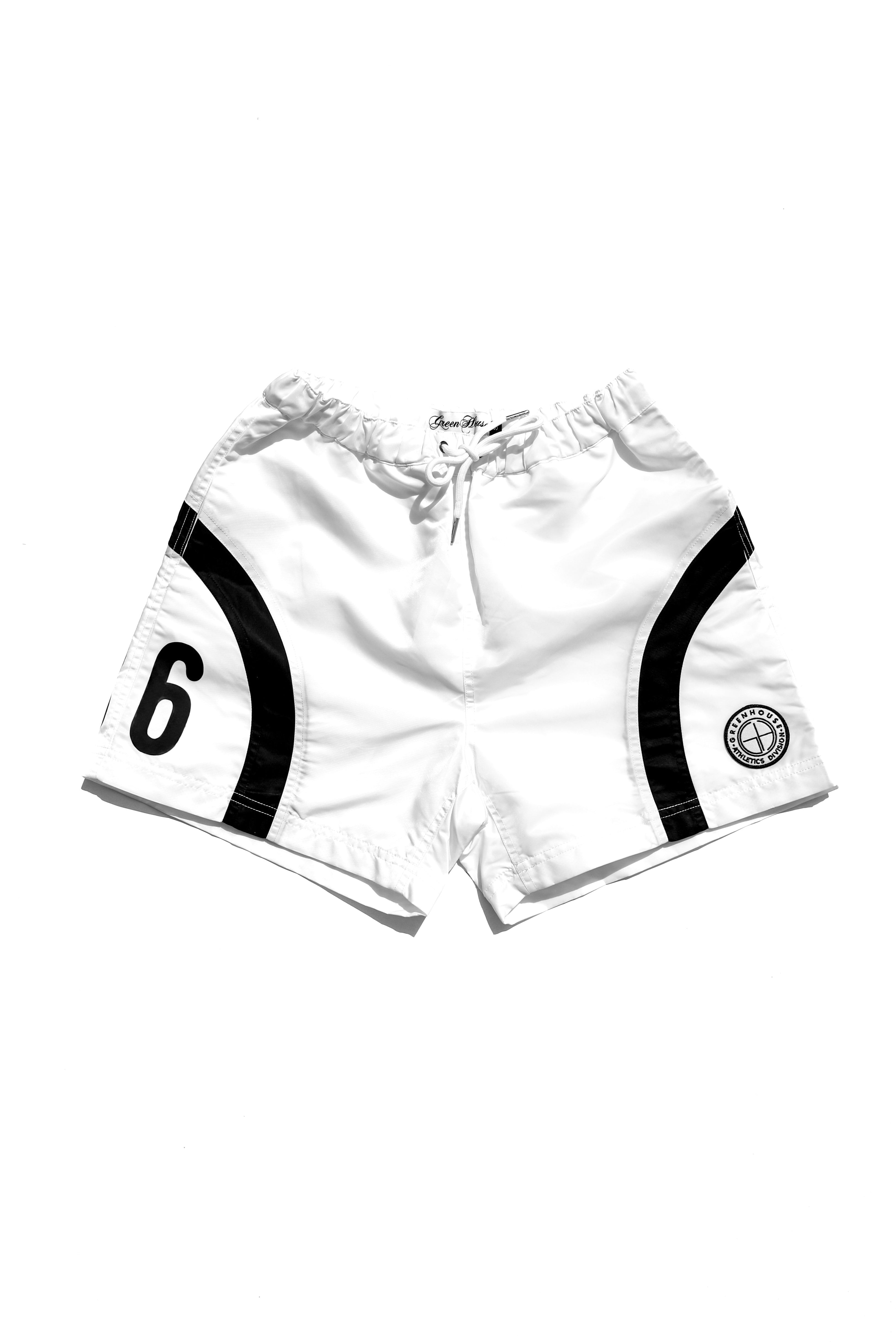 GREENHOUSE RUGBY SHORT [ WHITE ]