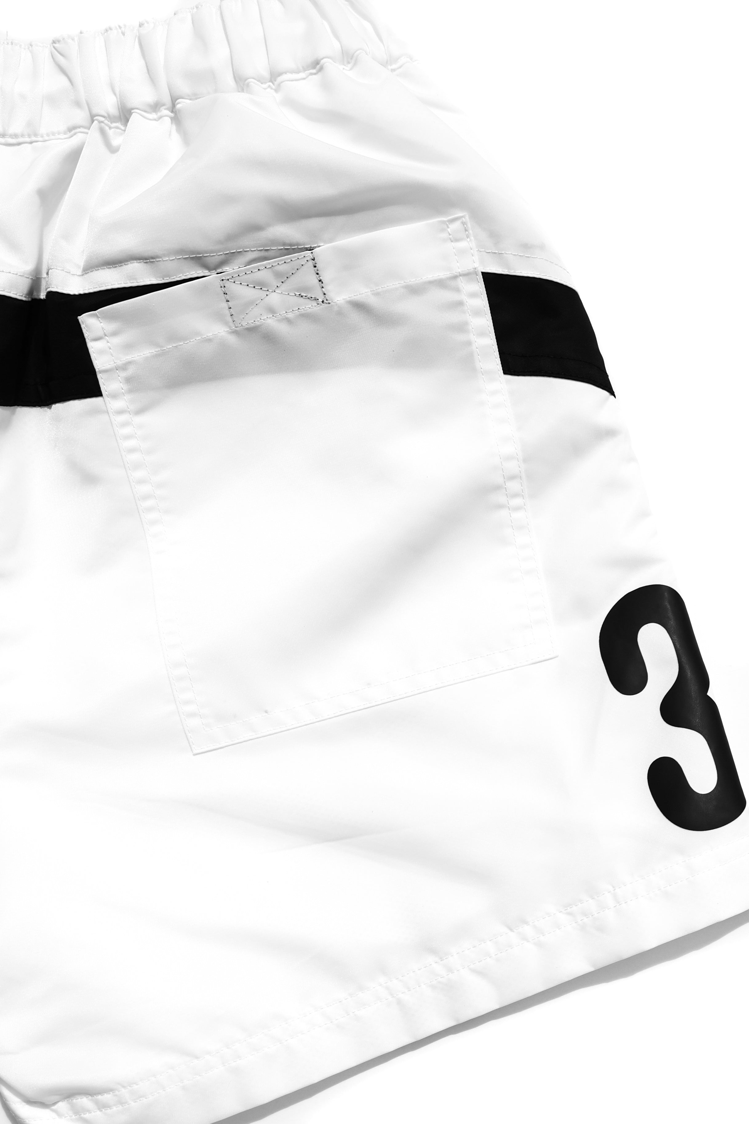 GREENHOUSE RUGBY SHORT [ WHITE ]