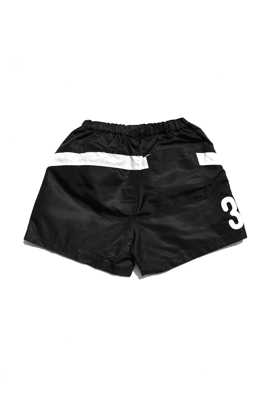 GREENHOUSE RUGBY SHORTS [ BLACK ]