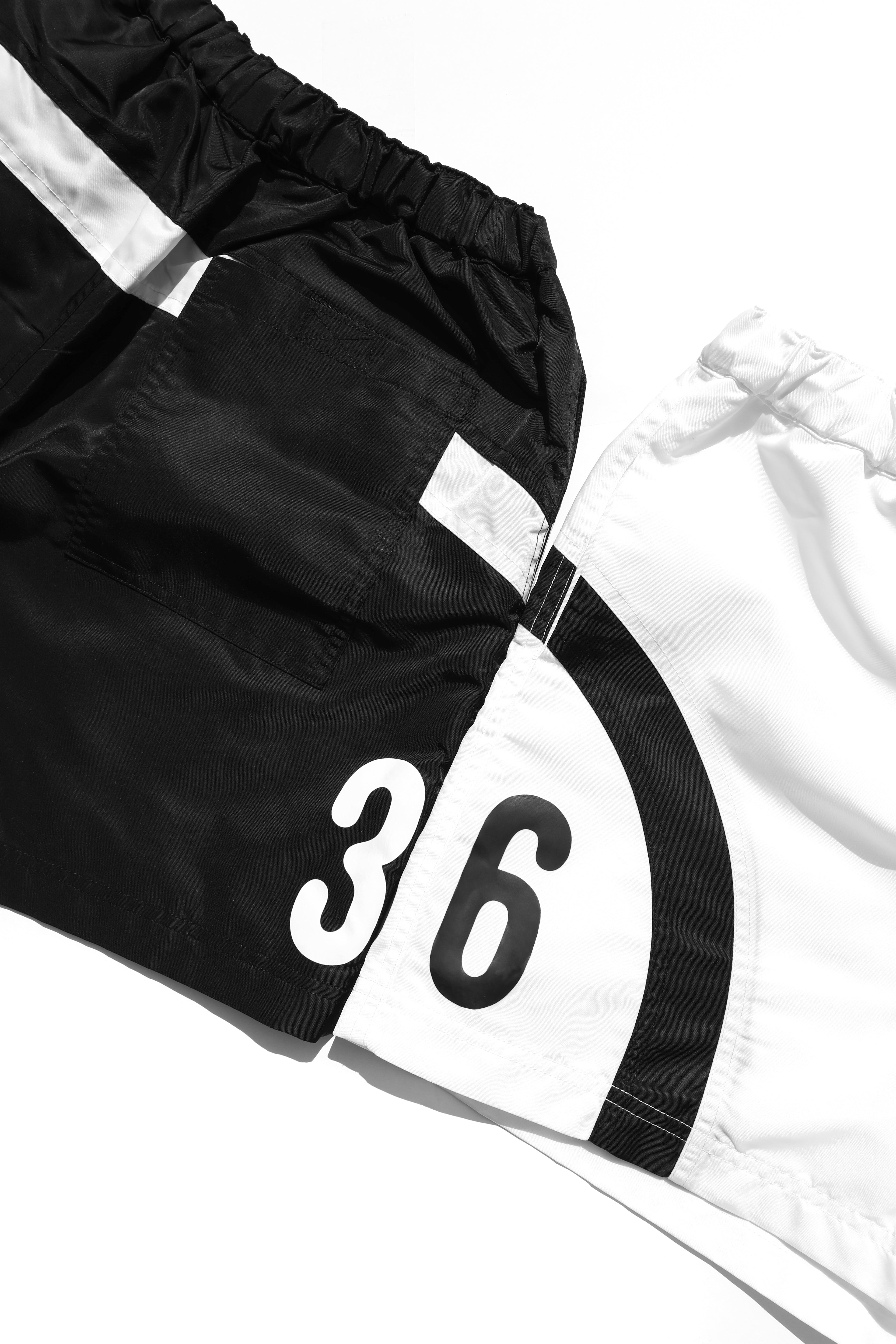 GREENHOUSE RUGBY SHORTS [ BLACK ]