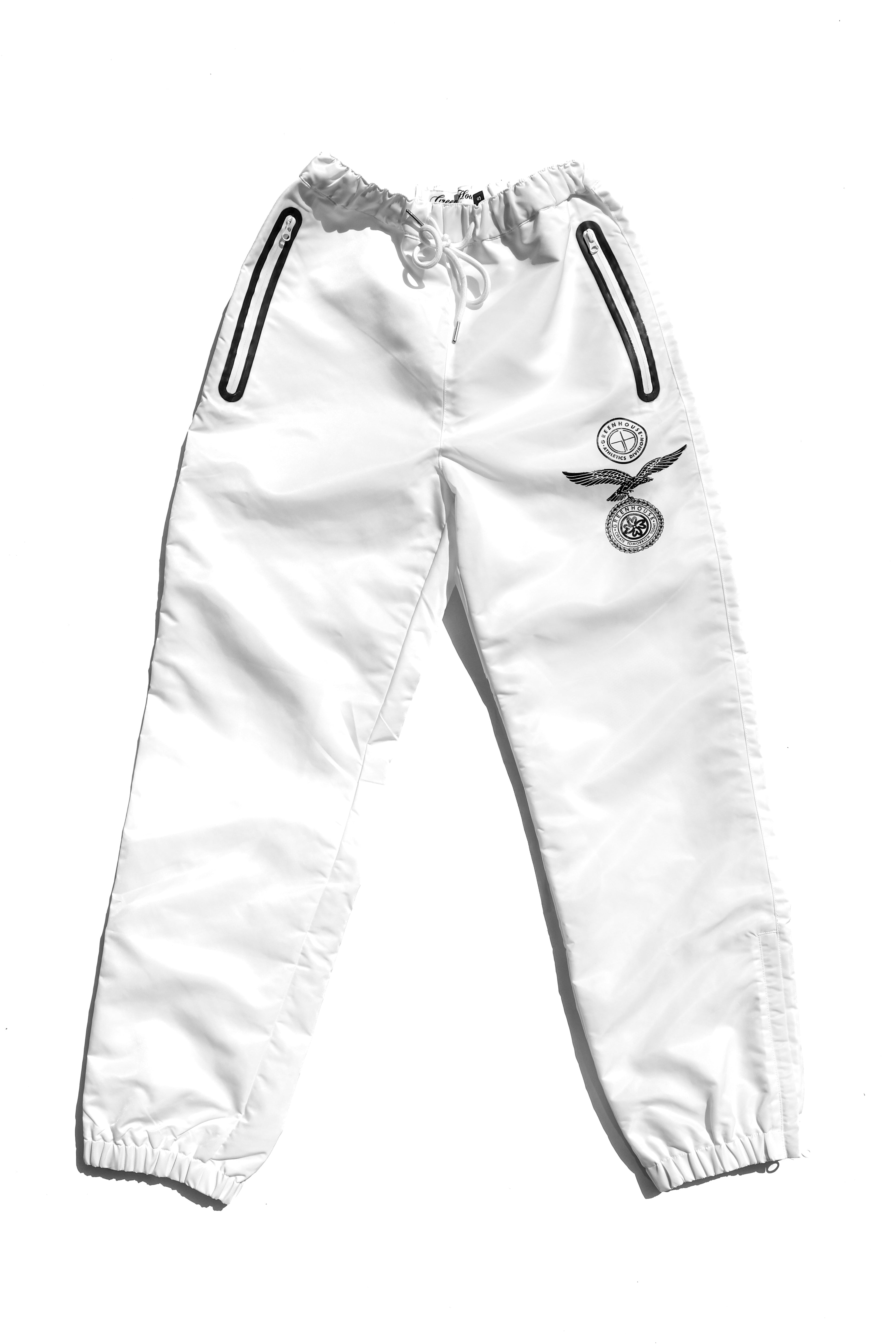 GREENHOUSE TRACK PANTS [ WHITE ]